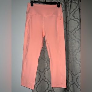 PINK LEGGINGS WORKOUT RBX large size new with tags pink soft active leggings L